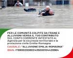 Sostegno alle Comunità colpite da frane e alluvioni della Regione Emilia Romagna